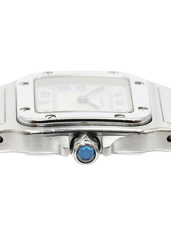 CARTIER Santos GalbeeSM W20017D6 beige Dial Quartz Ladies Watch_955093 main image 2